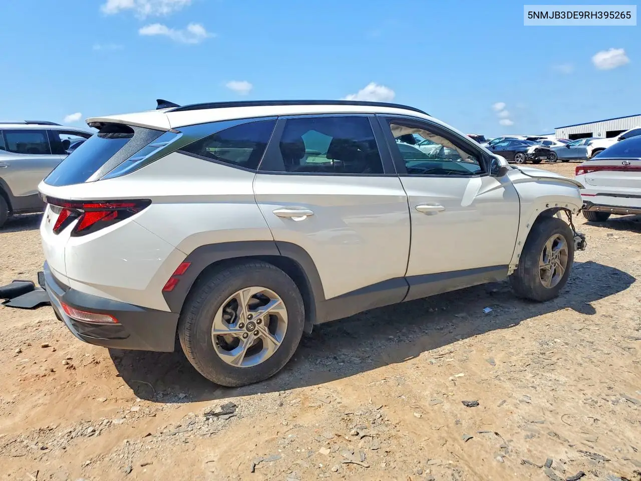 2024 Hyundai Tucson Sel VIN: 5NMJB3DE9RH395265 Lot: 61395666