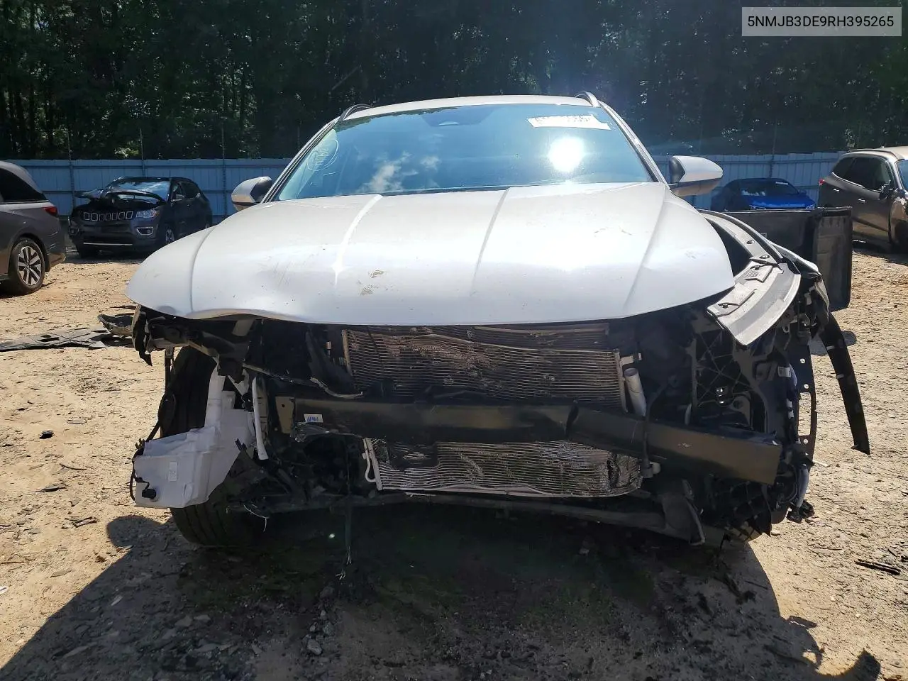 2024 Hyundai Tucson Sel VIN: 5NMJB3DE9RH395265 Lot: 61395666