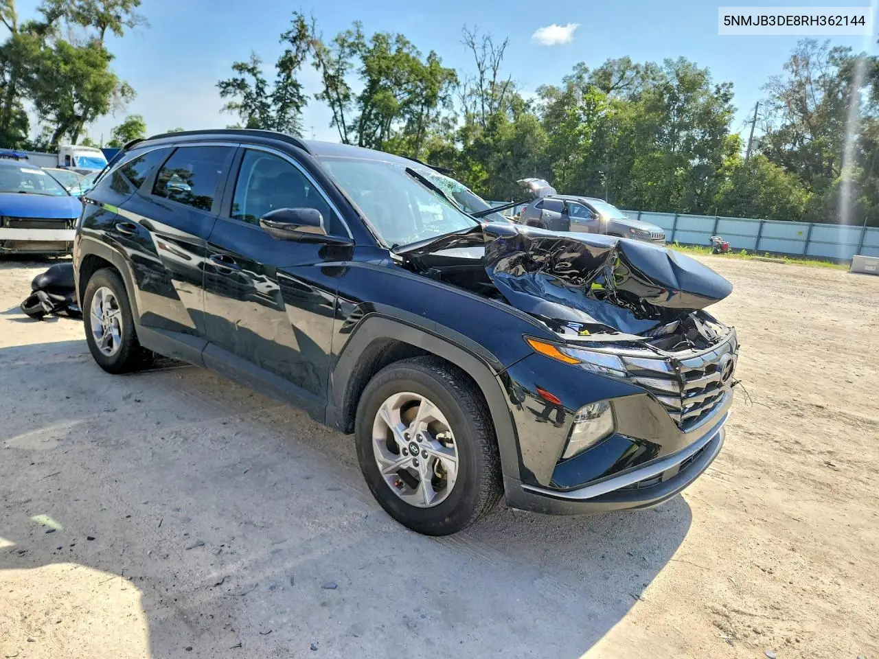 2024 Hyundai Tucson Sel VIN: 5NMJB3DE8RH362144 Lot: 61442476