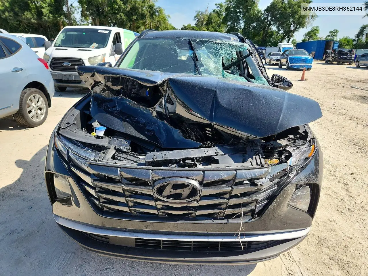 2024 Hyundai Tucson Sel VIN: 5NMJB3DE8RH362144 Lot: 61442476