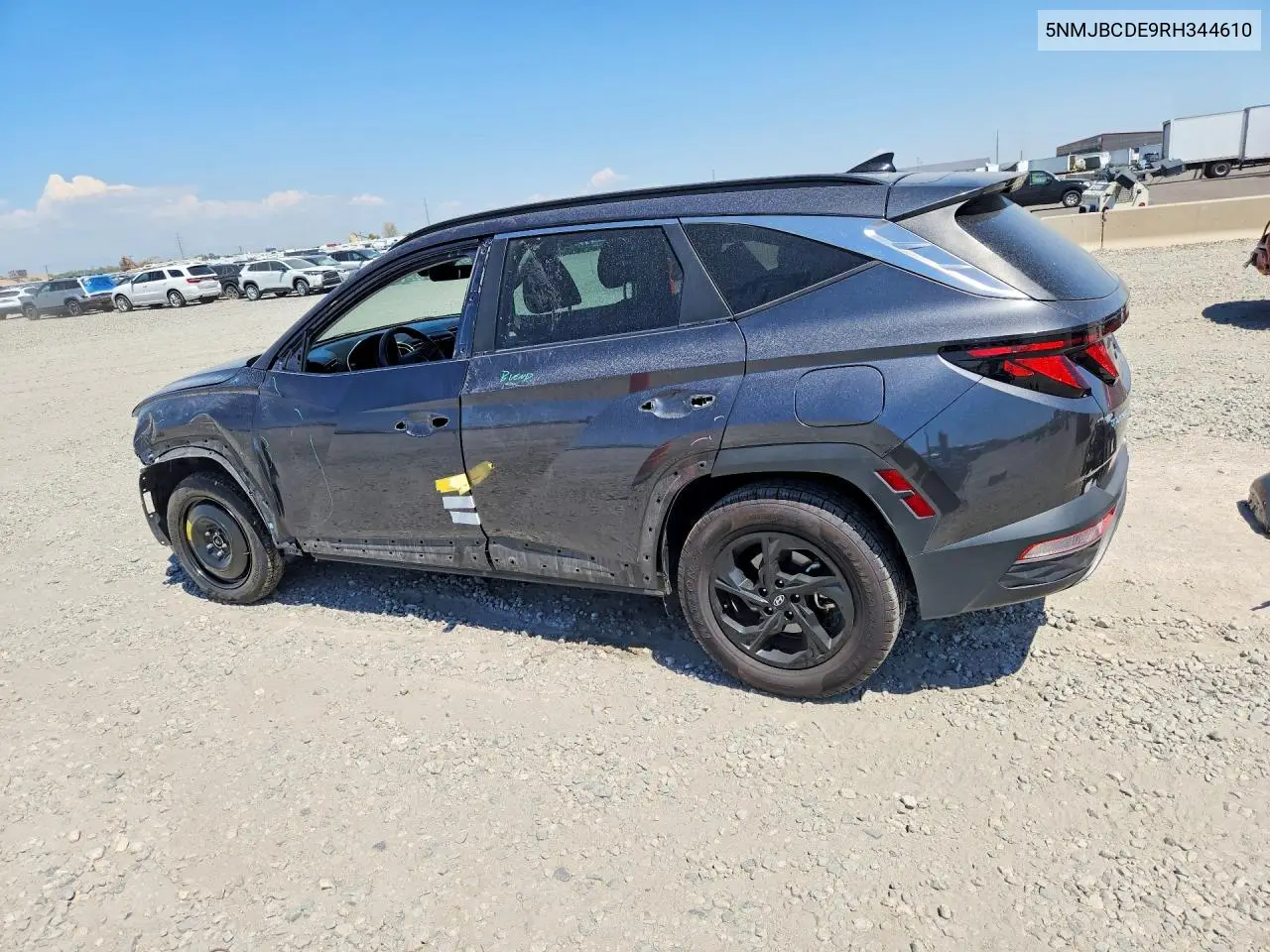 2024 Hyundai Tucson Sel VIN: 5NMJBCDE9RH344610 Lot: 61617976