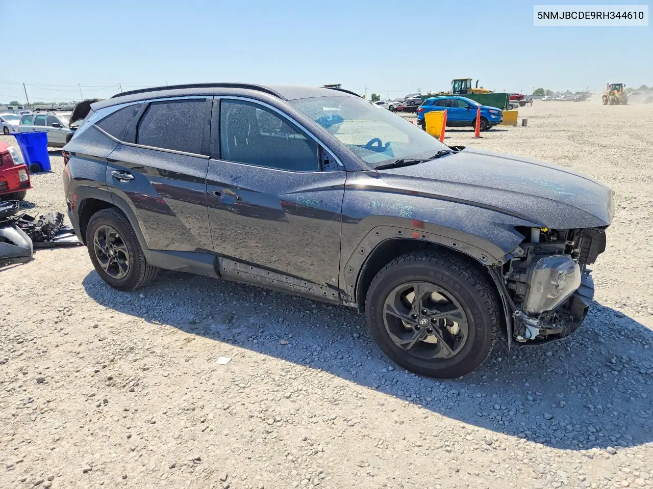 2024 Hyundai Tucson Sel VIN: 5NMJBCDE9RH344610 Lot: 61617976