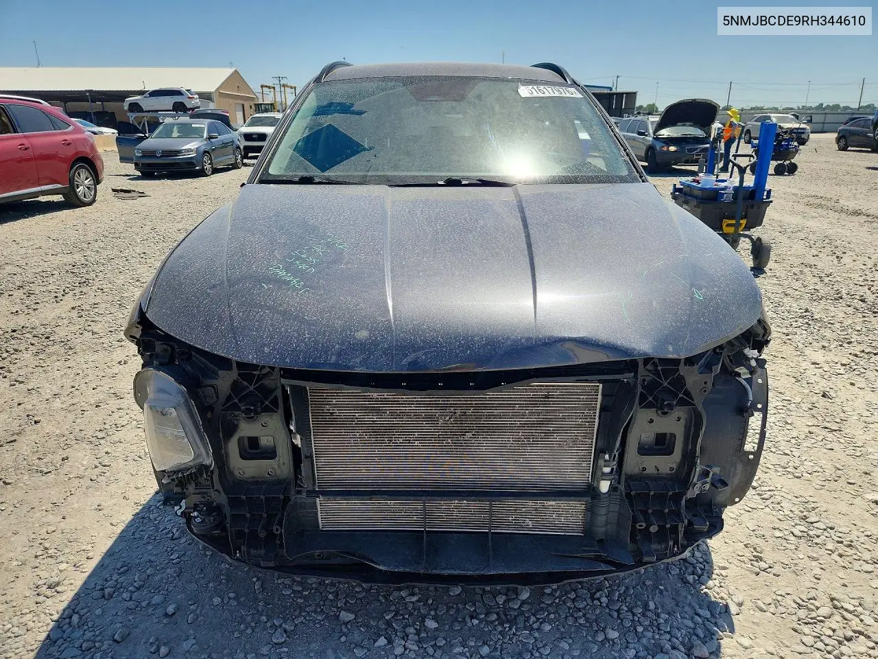 2024 Hyundai Tucson Sel VIN: 5NMJBCDE9RH344610 Lot: 61617976