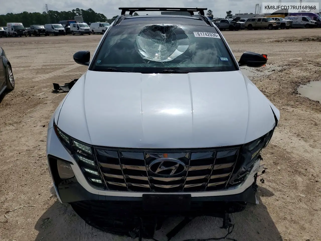 2024 Hyundai Tucson N Line VIN: KM8JFCD17RU168968 Lot: 61742036