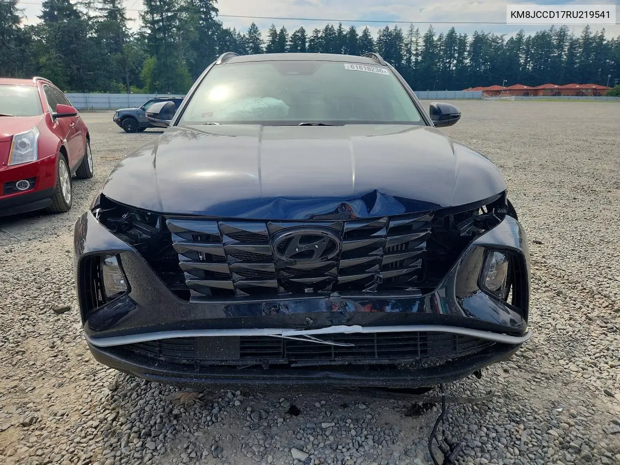 2024 Hyundai Tucson VIN: KM8JCCD17RU219541 Lot: 61818236