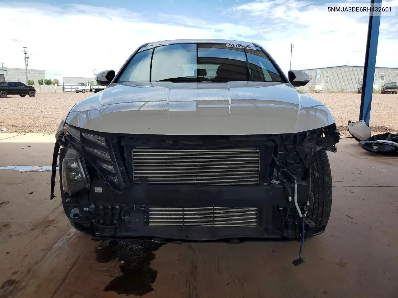 2024 Hyundai Tucson Se VIN: 5NMJA3DE6RH432601 Lot: 62146586