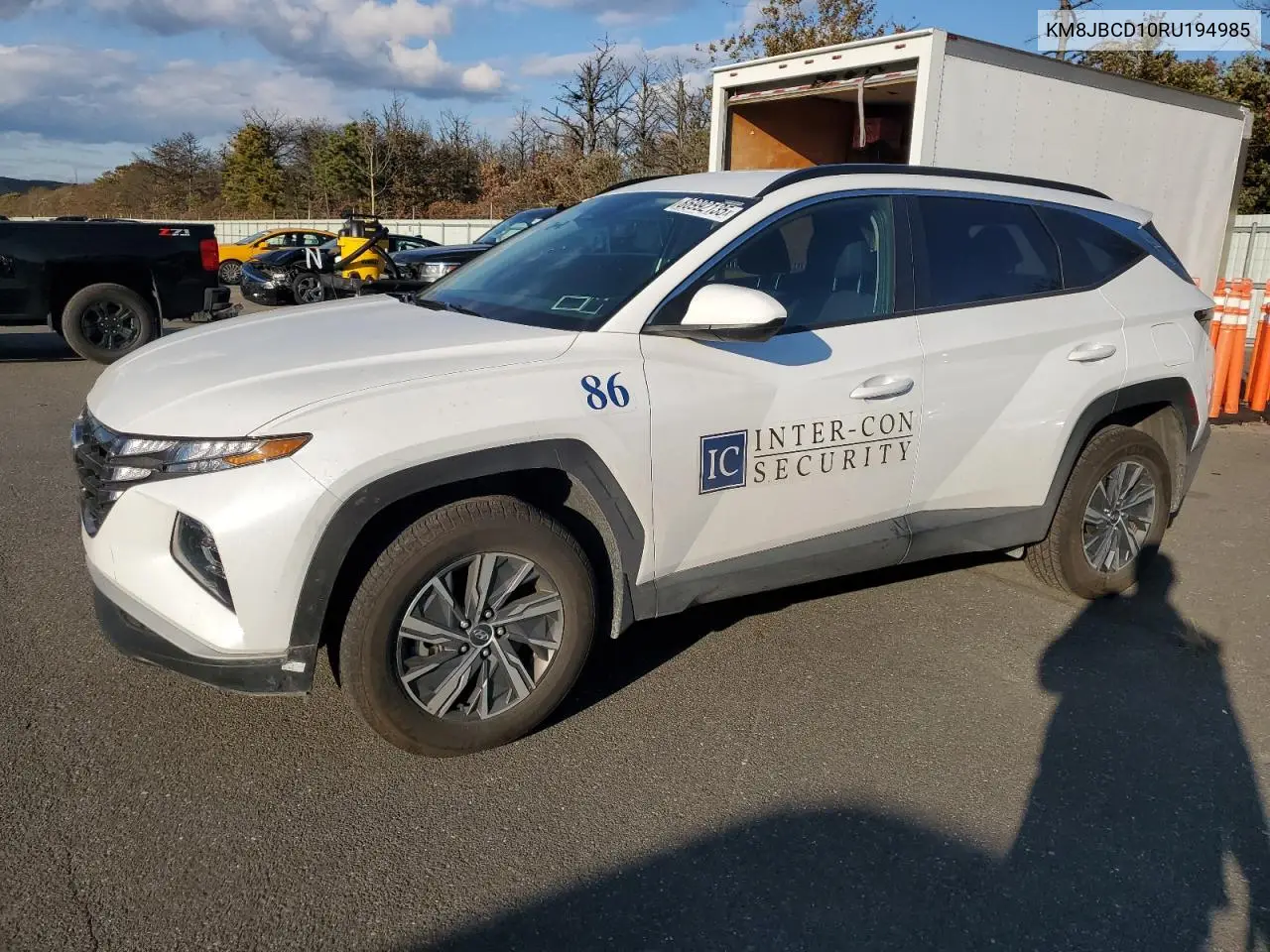 KM8JBCD10RU194985 2024 Hyundai Tucson Blue