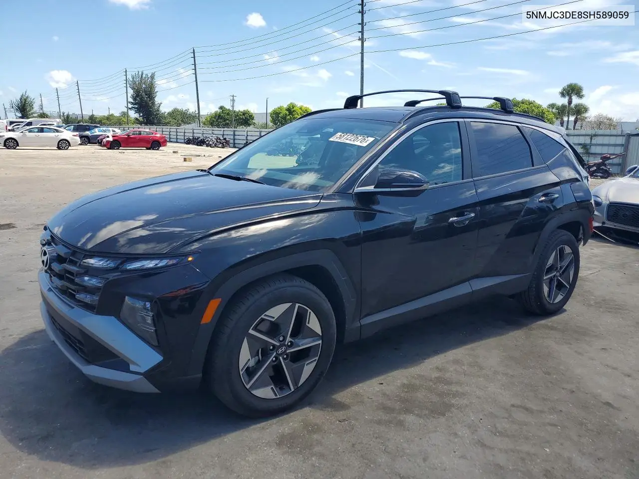 2025 Hyundai Tucson Sel VIN: 5NMJC3DE8SH589059 Lot: 58122676