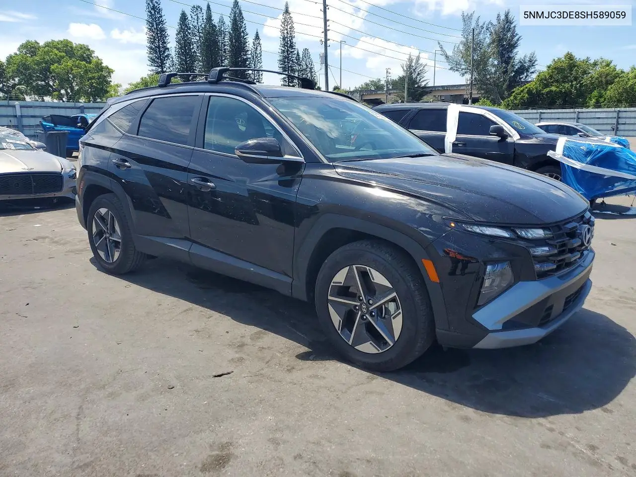 2025 Hyundai Tucson Sel VIN: 5NMJC3DE8SH589059 Lot: 58122676