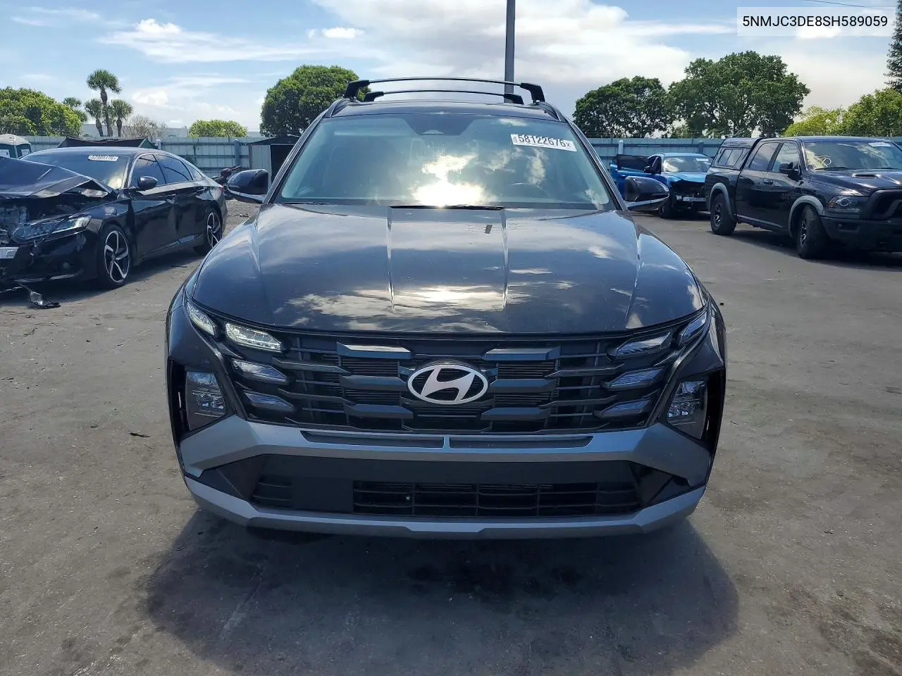 2025 Hyundai Tucson Sel VIN: 5NMJC3DE8SH589059 Lot: 58122676