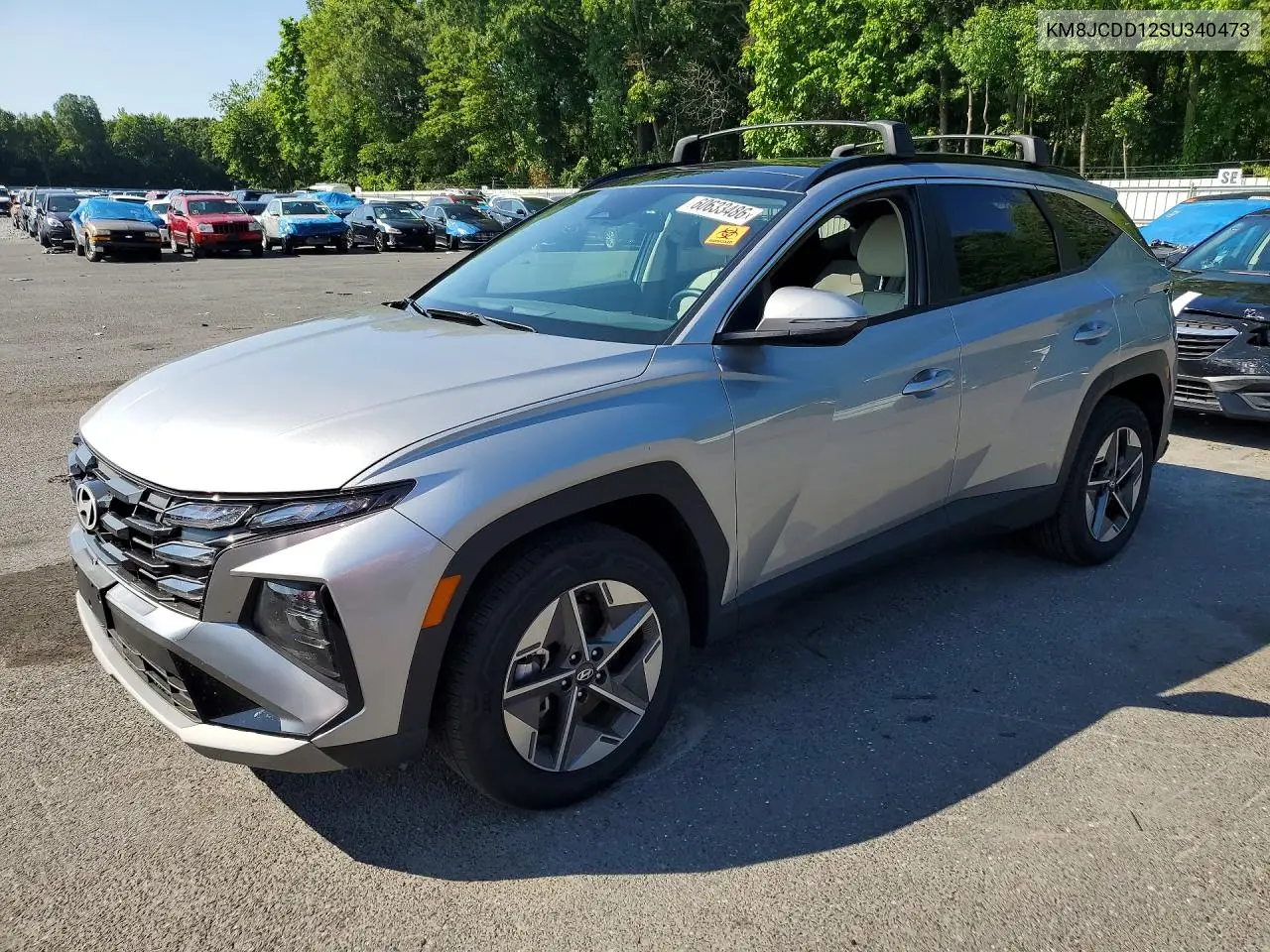 2025 Hyundai Tucson Sel Convenience VIN: KM8JCDD12SU340473 Lot: 60633486