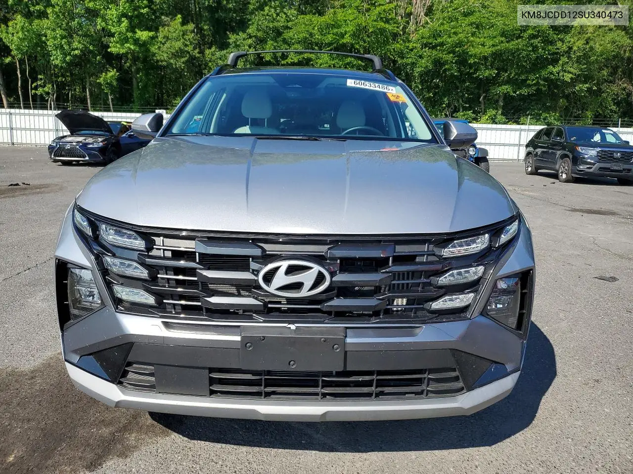 2025 Hyundai Tucson Sel Convenience VIN: KM8JCDD12SU340473 Lot: 60633486