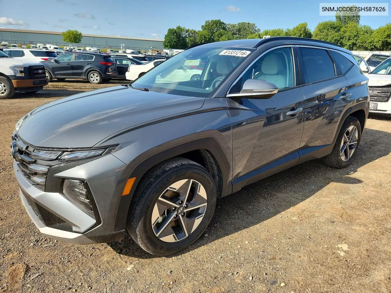 2025 Hyundai Tucson Sel VIN: 5NMJCCDE7SH587626 Lot: 61331216