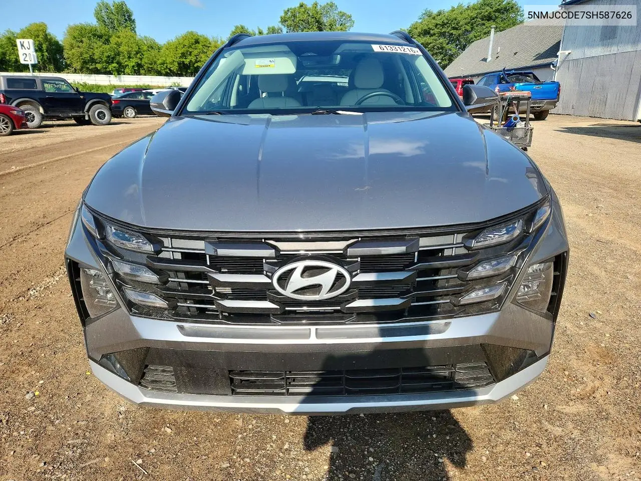 2025 Hyundai Tucson Sel VIN: 5NMJCCDE7SH587626 Lot: 61331216