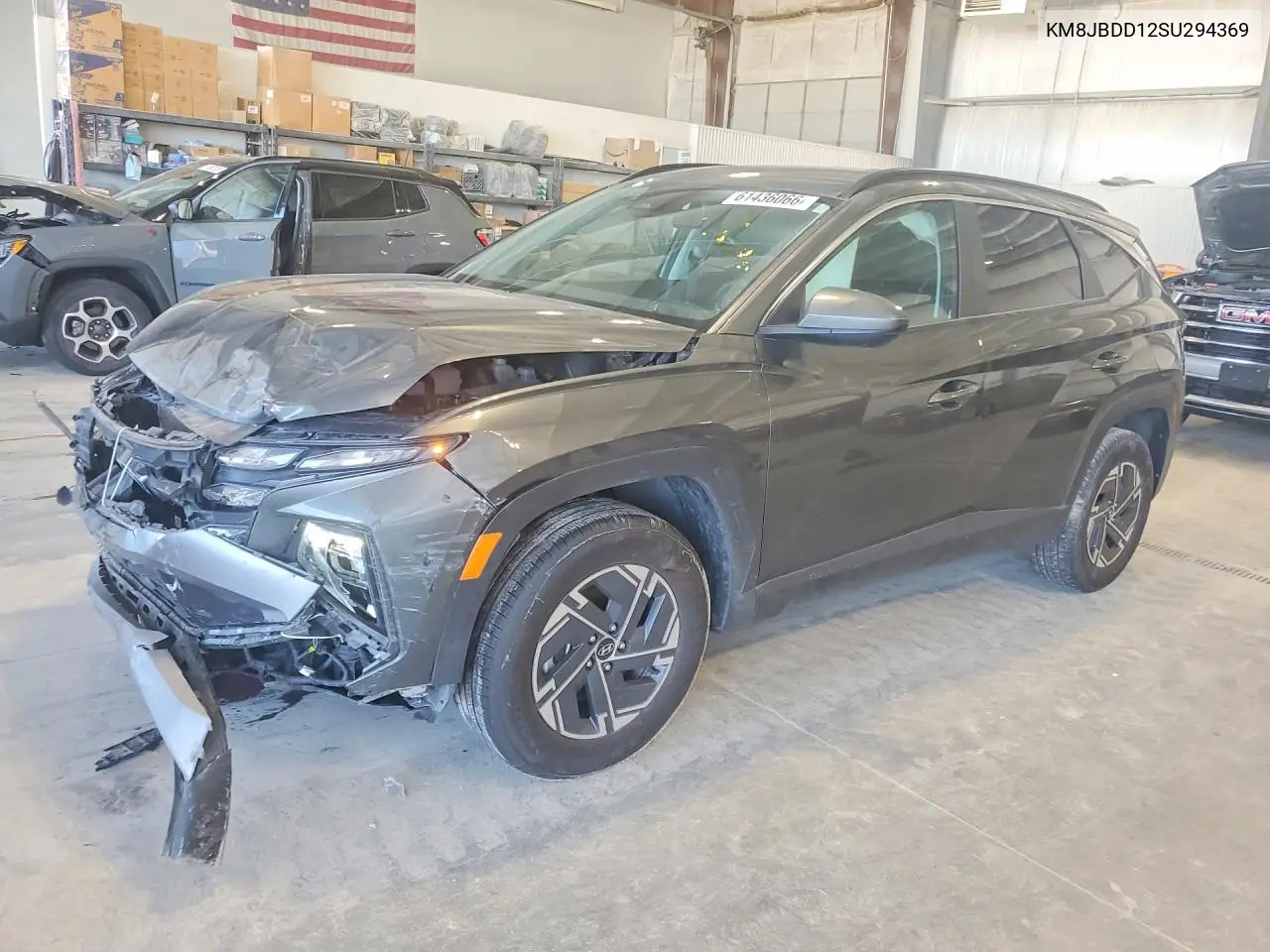 2025 Hyundai Tucson Blue VIN: KM8JBDD12SU294369 Lot: 61436066