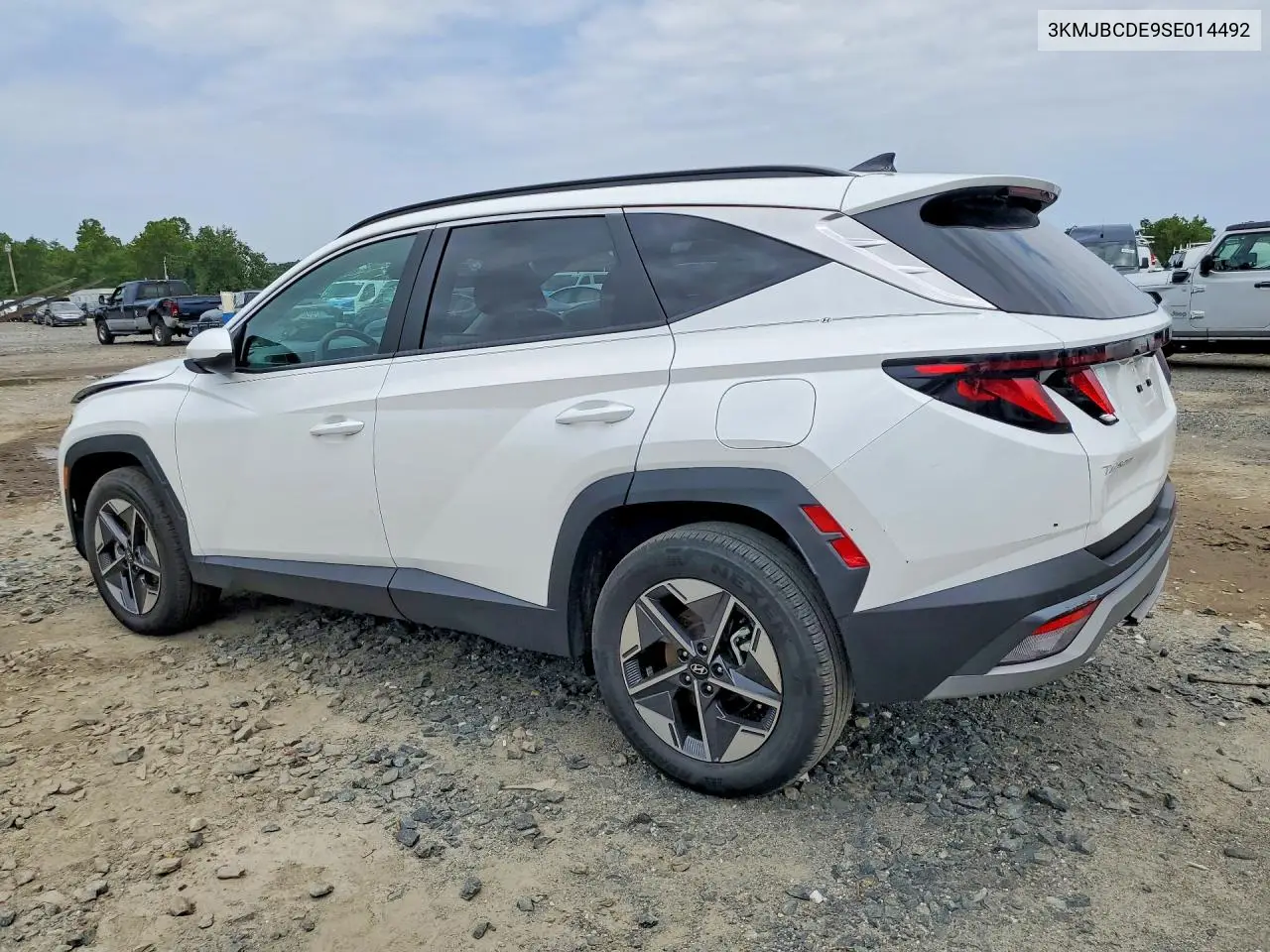 2025 Hyundai Tucson Sel VIN: 3KMJBCDE9SE014492 Lot: 61494376