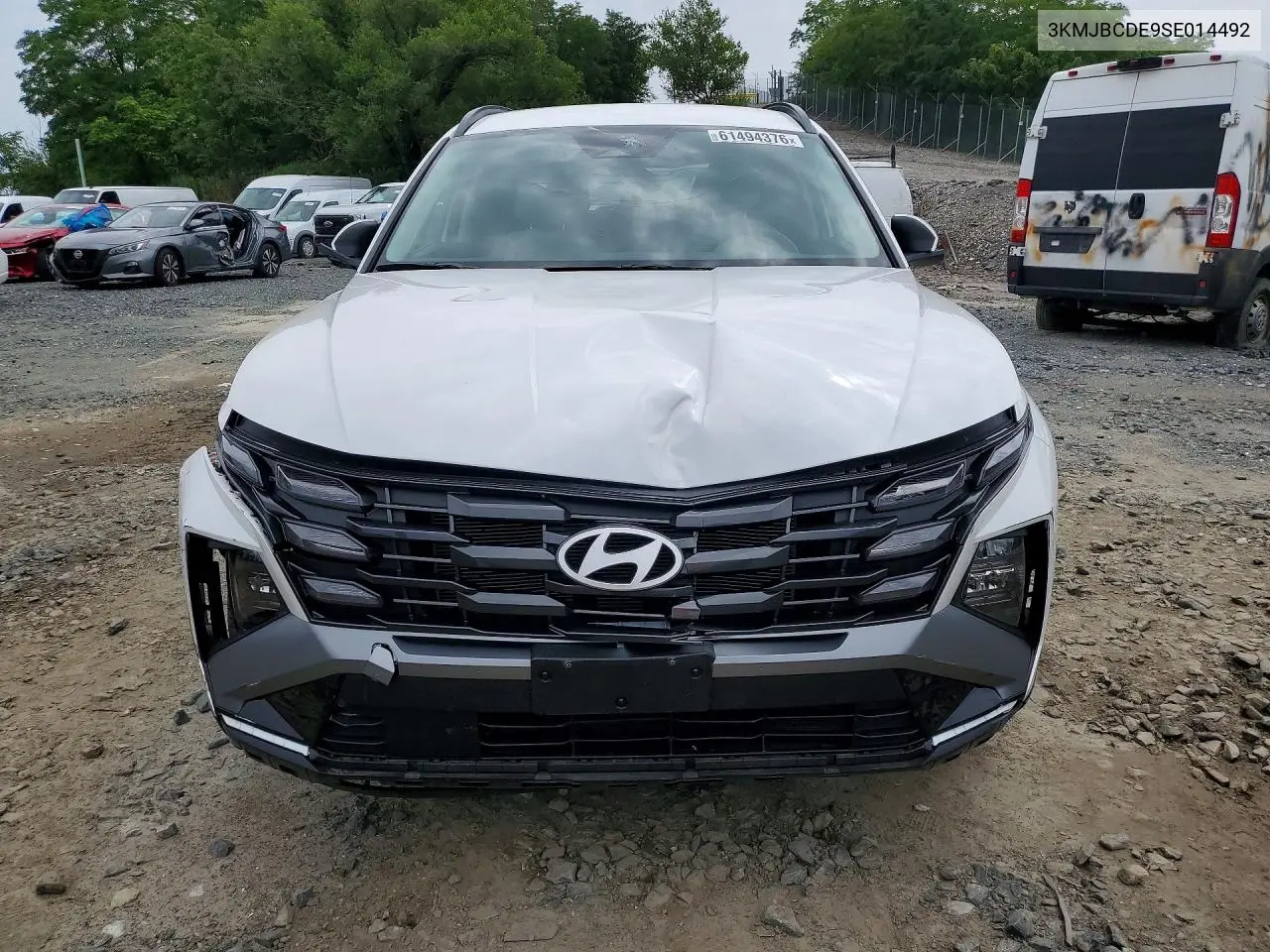 2025 Hyundai Tucson Sel VIN: 3KMJBCDE9SE014492 Lot: 61494376