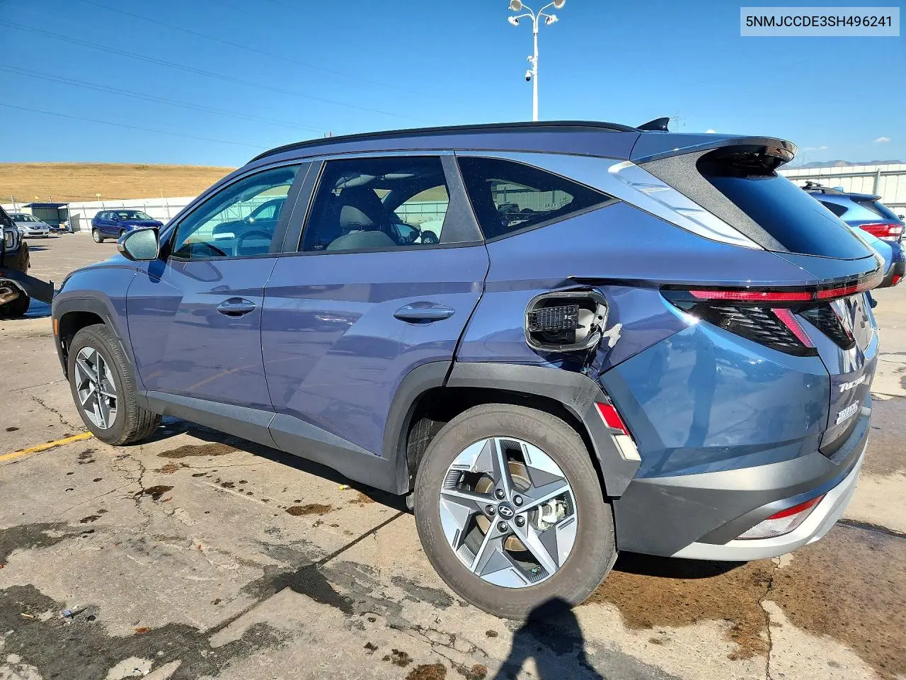 2025 Hyundai Tucson Sel VIN: 5NMJCCDE3SH496241 Lot: 61520156