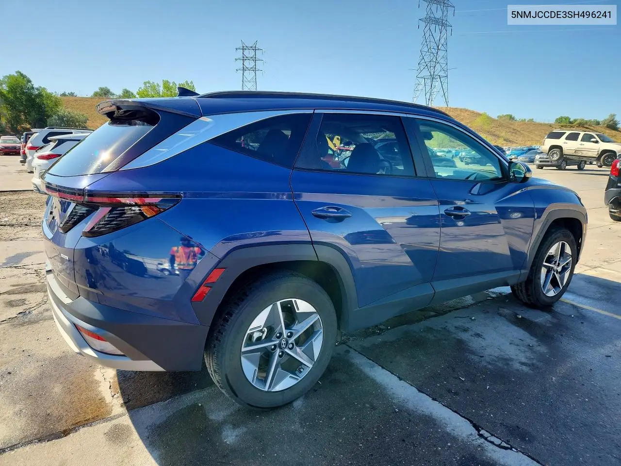 2025 Hyundai Tucson Sel VIN: 5NMJCCDE3SH496241 Lot: 61520156