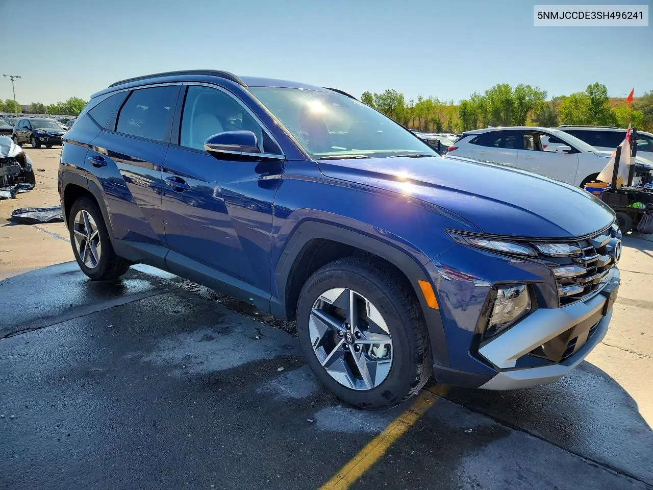 2025 Hyundai Tucson Sel VIN: 5NMJCCDE3SH496241 Lot: 61520156