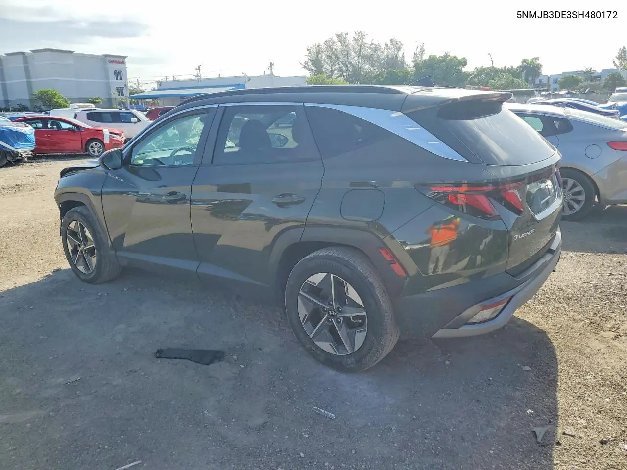 2025 Hyundai Tucson Sel VIN: 5NMJB3DE3SH480172 Lot: 61576666