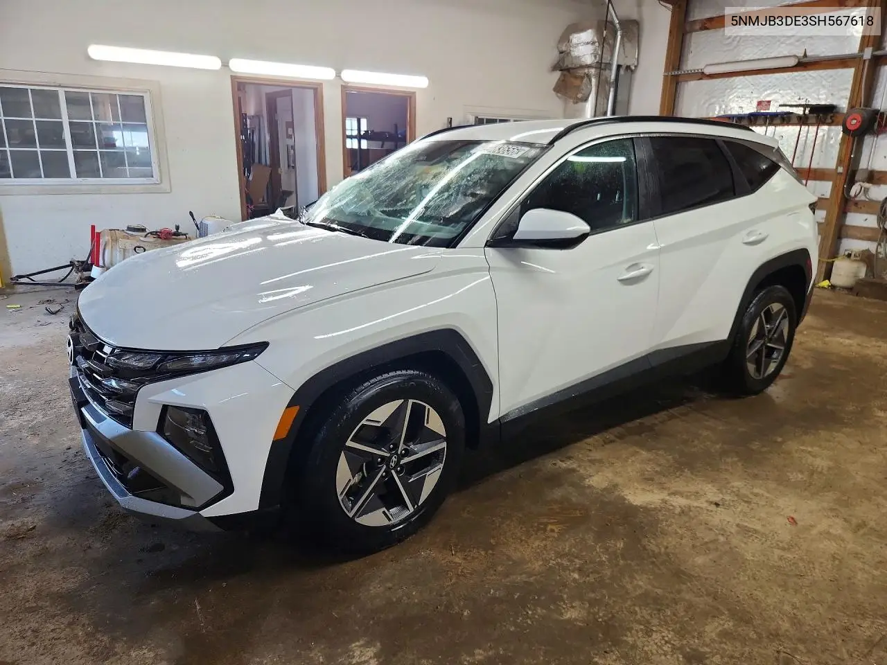 2025 Hyundai Tucson Sel VIN: 5NMJB3DE3SH567618 Lot: 61583656