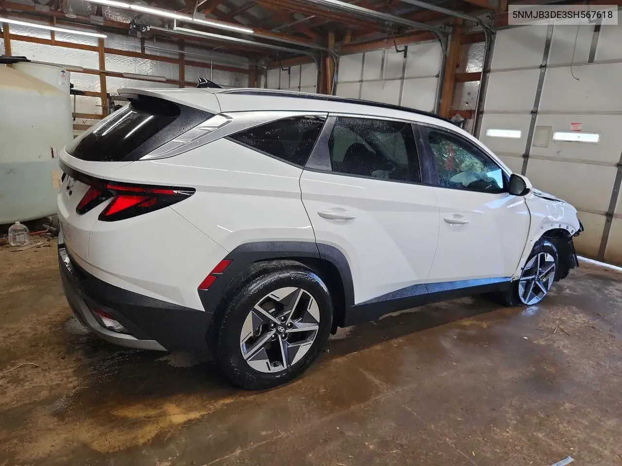 2025 Hyundai Tucson Sel VIN: 5NMJB3DE3SH567618 Lot: 61583656