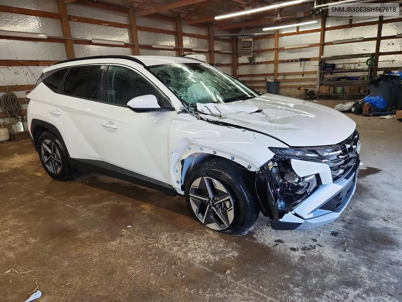 2025 Hyundai Tucson Sel VIN: 5NMJB3DE3SH567618 Lot: 61583656
