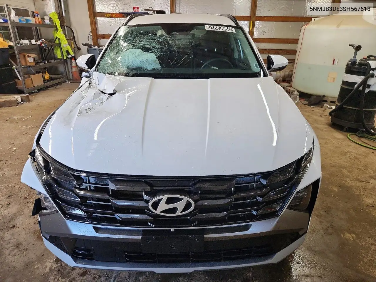 2025 Hyundai Tucson Sel VIN: 5NMJB3DE3SH567618 Lot: 61583656