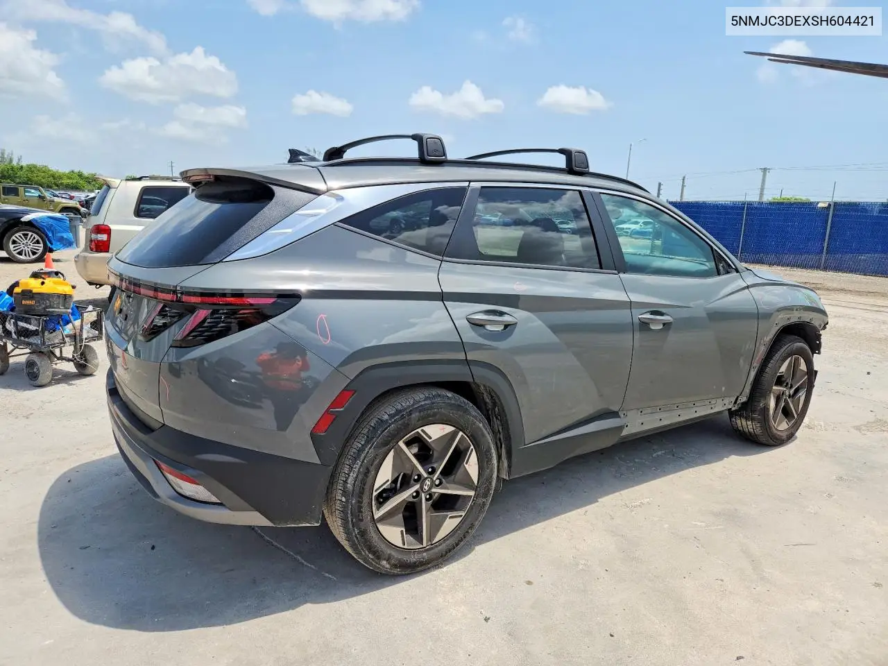 2025 Hyundai Tucson Sel VIN: 5NMJC3DEXSH604421 Lot: 61588416