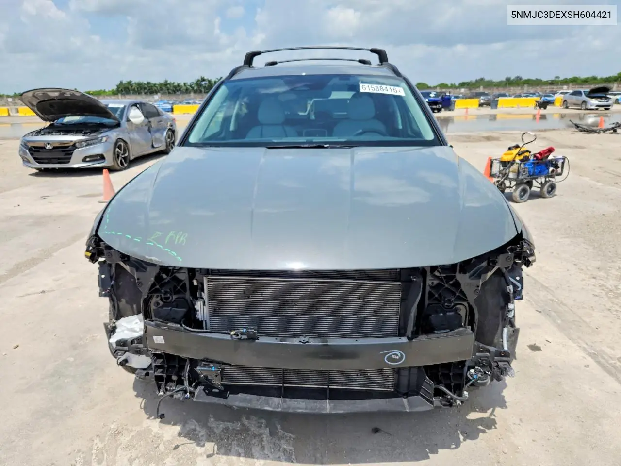2025 Hyundai Tucson Sel VIN: 5NMJC3DEXSH604421 Lot: 61588416