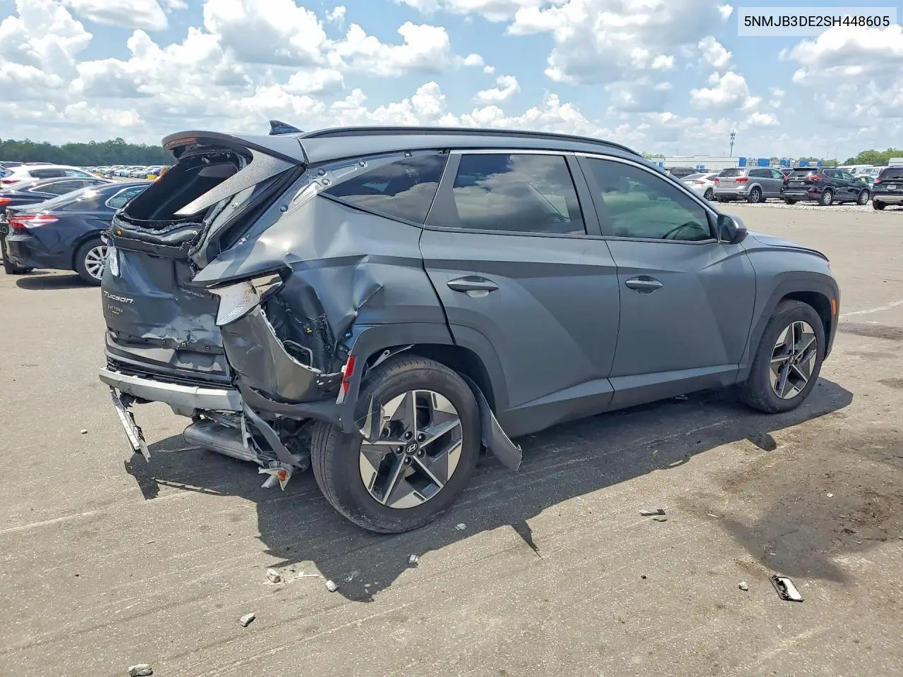 2025 Hyundai Tucson Sel VIN: 5NMJB3DE2SH448605 Lot: 61681426