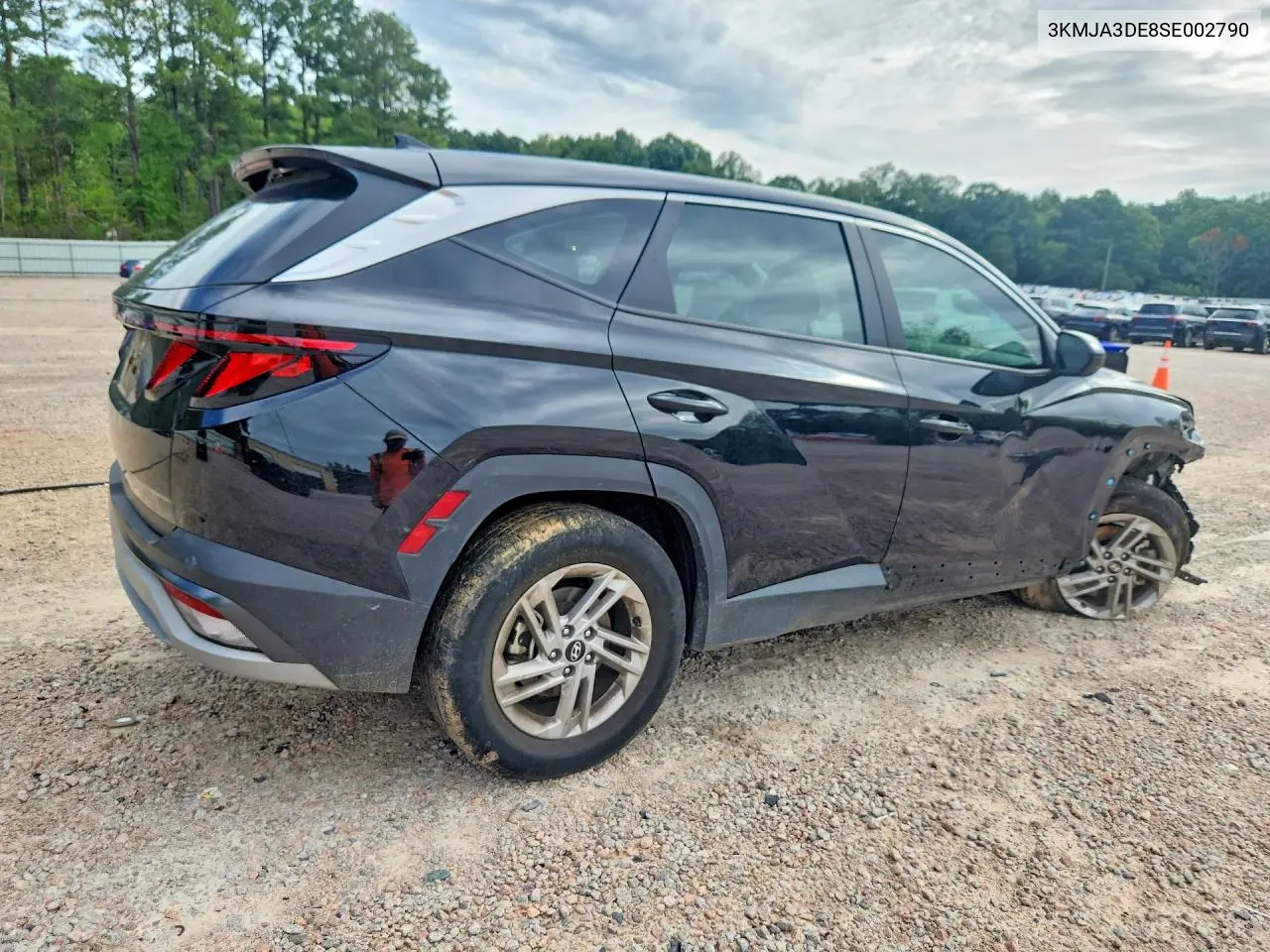 2025 Hyundai Tucson Se VIN: 3KMJA3DE8SE002790 Lot: 61743786