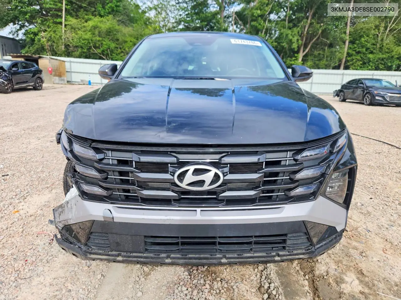 2025 Hyundai Tucson Se VIN: 3KMJA3DE8SE002790 Lot: 61743786