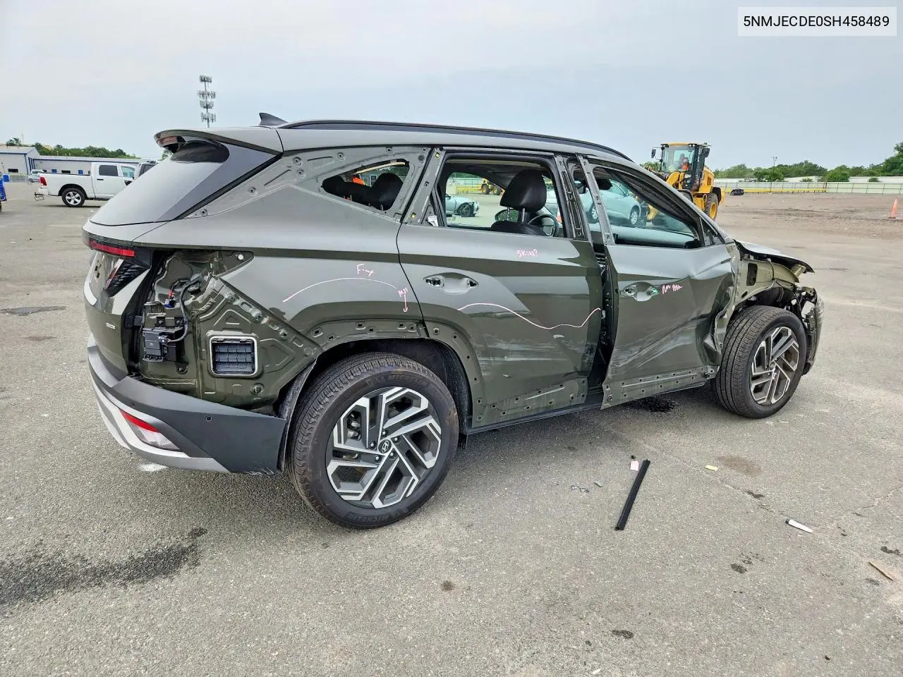 2025 Hyundai Tucson Limited VIN: 5NMJECDE0SH458489 Lot: 61939036