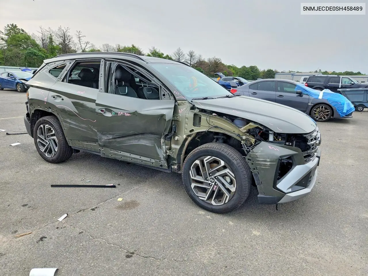 2025 Hyundai Tucson Limited VIN: 5NMJECDE0SH458489 Lot: 61939036