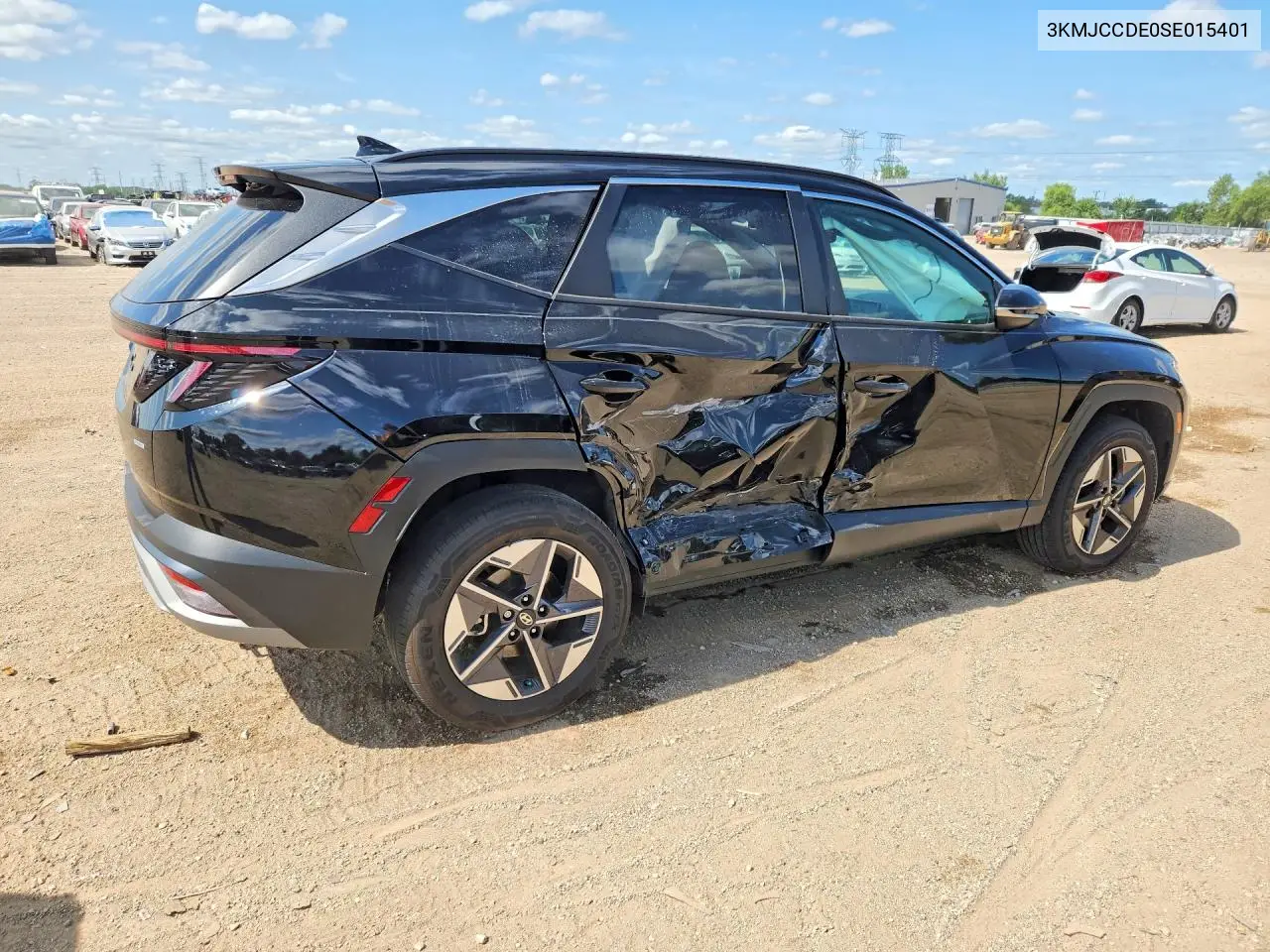 2025 Hyundai Tucson Sel VIN: 3KMJCCDE0SE015401 Lot: 62046566