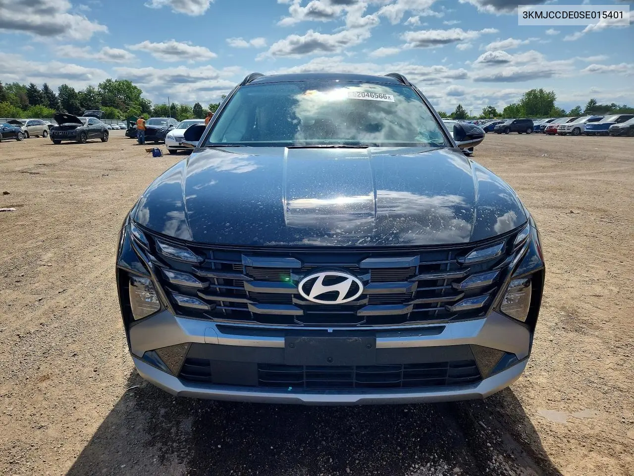 2025 Hyundai Tucson Sel VIN: 3KMJCCDE0SE015401 Lot: 62046566