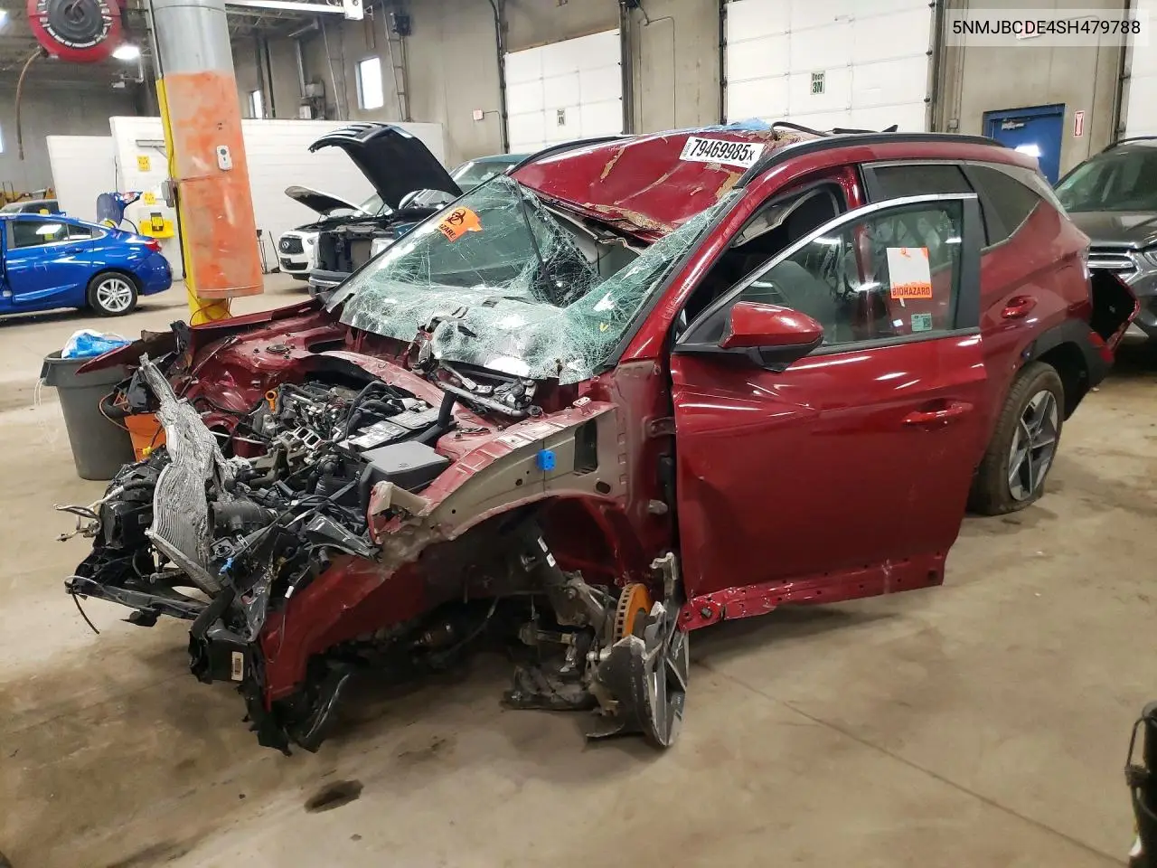 2025 Hyundai Tucson Sel VIN: 5NMJBCDE4SH479788 Lot: 79469985
