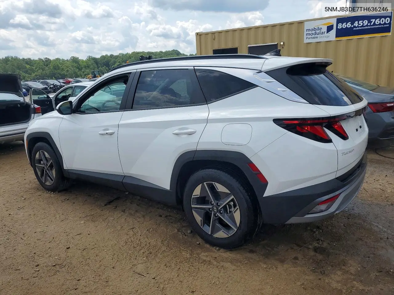 2026 Hyundai Tucson Sel VIN: 5NMJB3DE7TH636246 Lot: 60793616