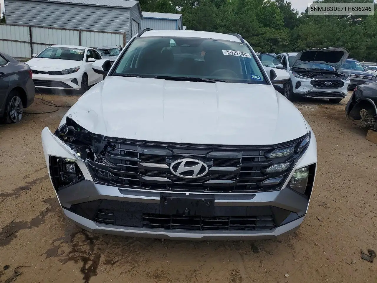 2026 Hyundai Tucson Sel VIN: 5NMJB3DE7TH636246 Lot: 60793616