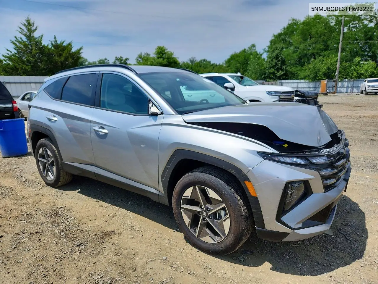 2026 Hyundai Tucson Sel VIN: 5NMJBCDE3TH693222 Lot: 61153286