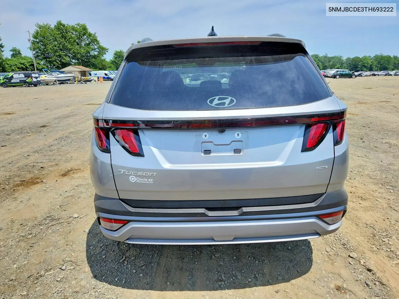 2026 Hyundai Tucson Sel VIN: 5NMJBCDE3TH693222 Lot: 61153286