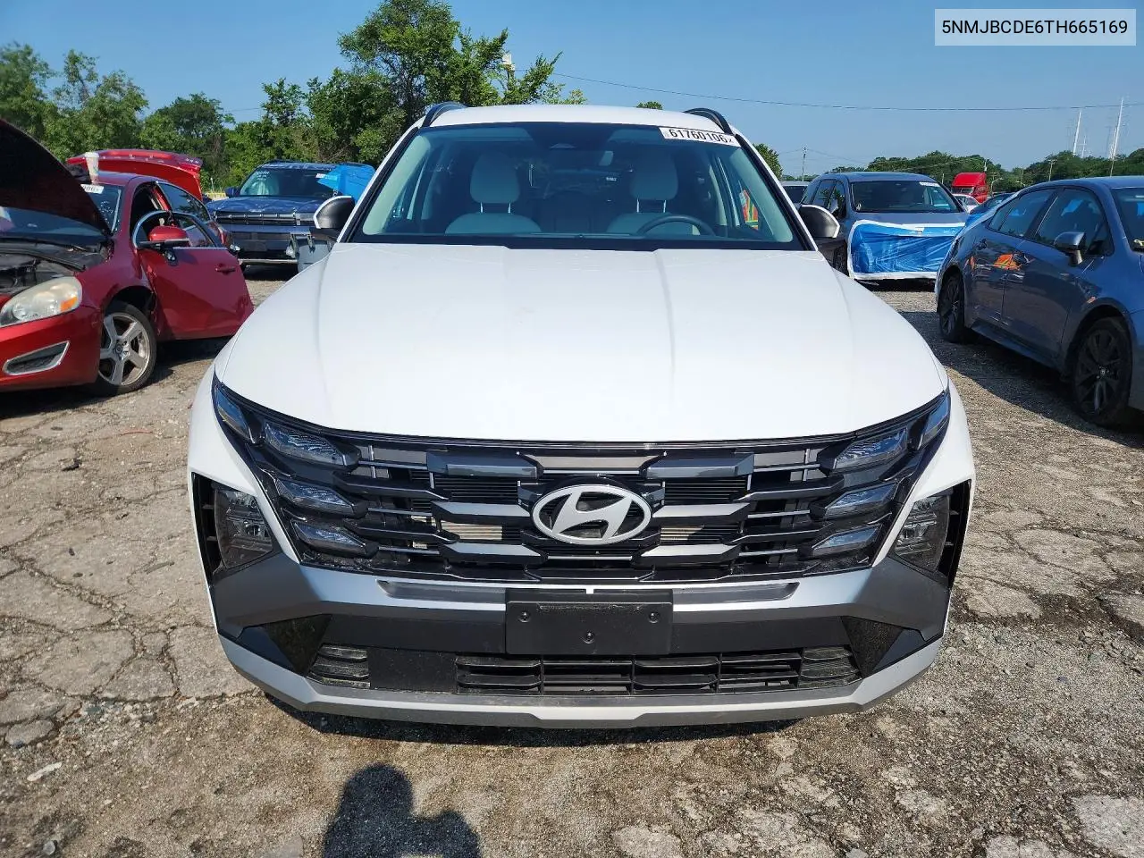 2026 Hyundai Tucson Sel VIN: 5NMJBCDE6TH665169 Lot: 61760106