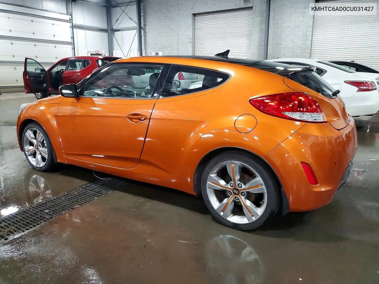2012 Hyundai Veloster Base VIN: KMHTC6AD0CU031427 Lot: 56045666