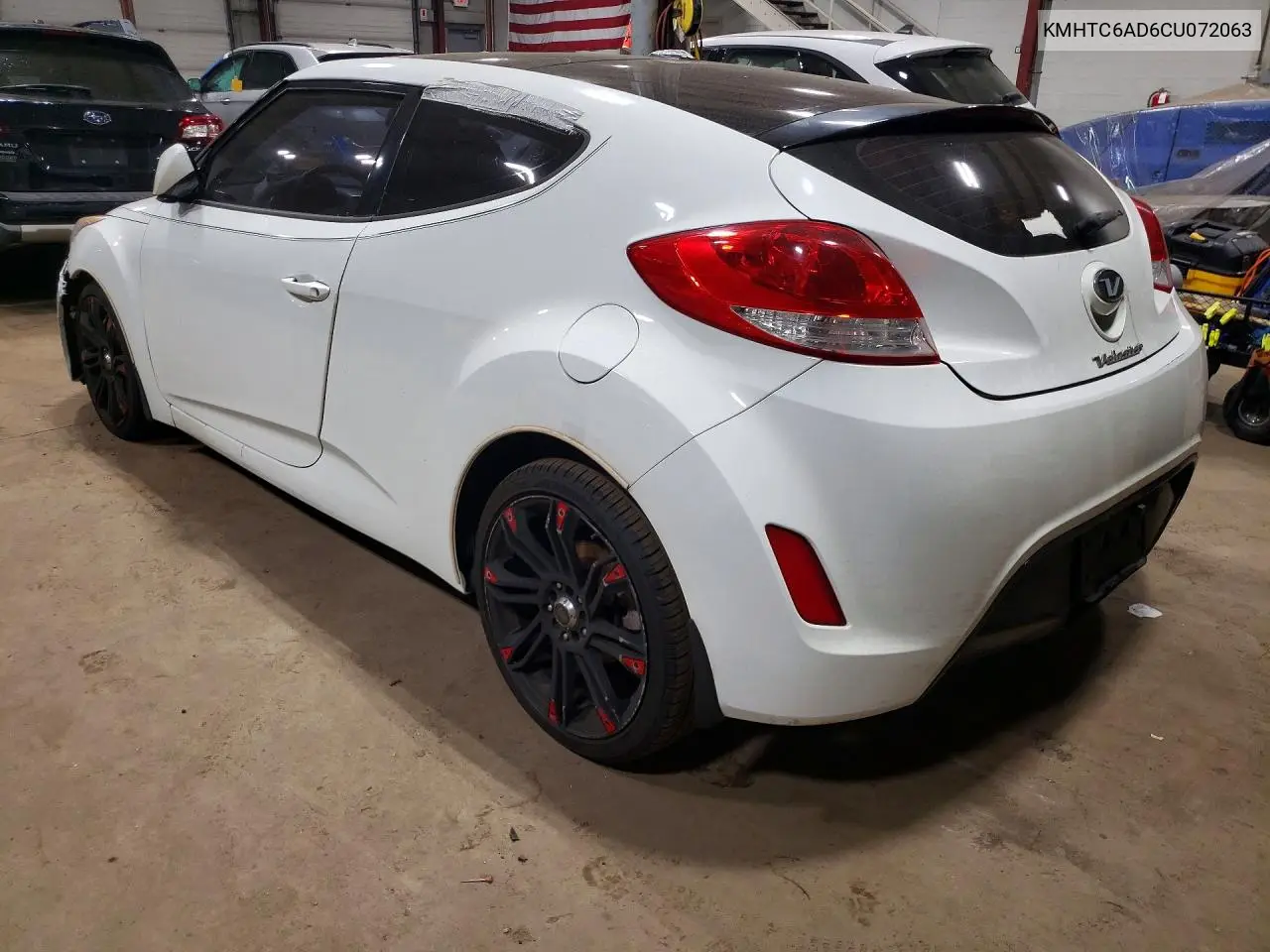 2012 Hyundai Veloster Base VIN: KMHTC6AD6CU072063 Lot: 61446246