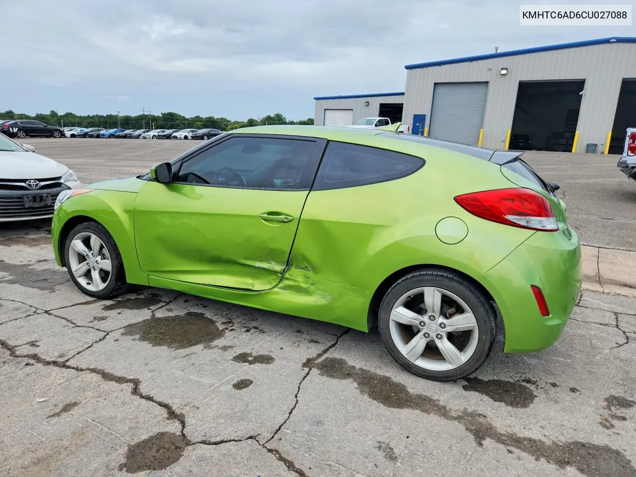 2012 Hyundai Veloster VIN: KMHTC6AD6CU027088 Lot: 61486756