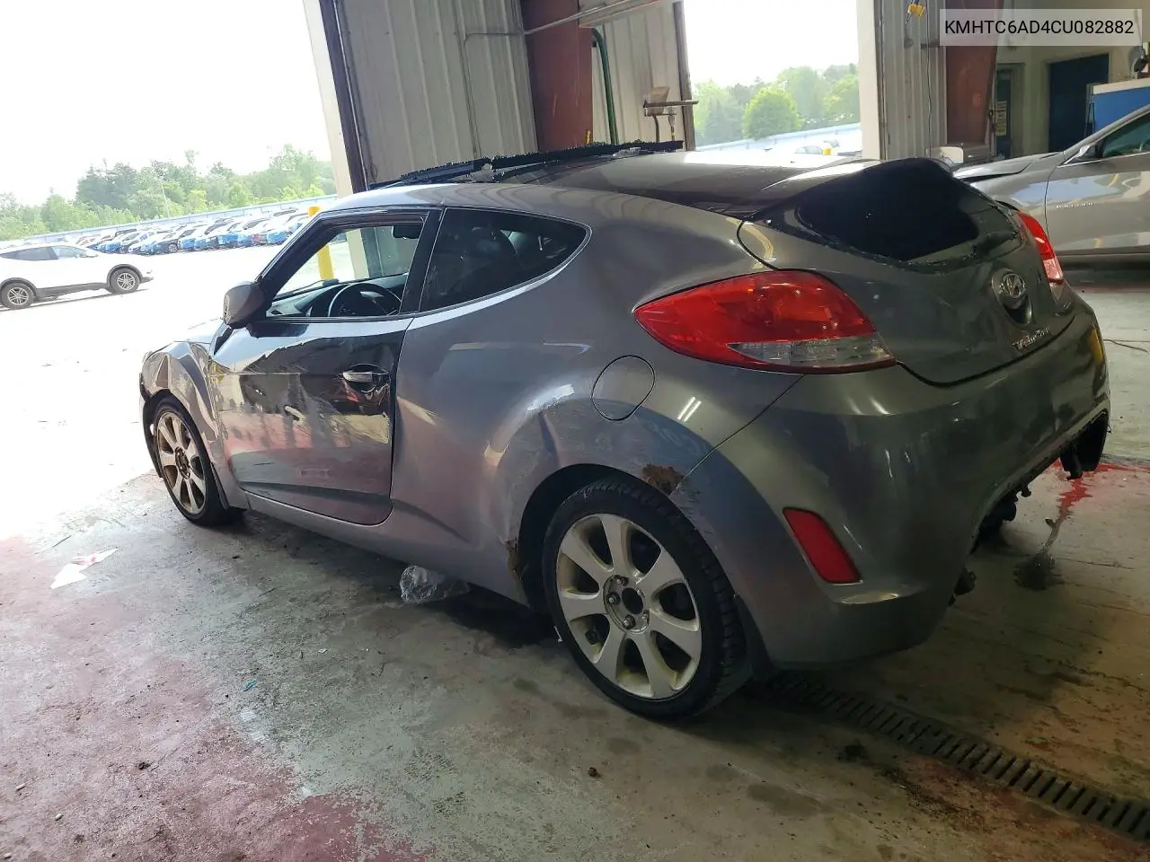 2012 Hyundai Veloster Base VIN: KMHTC6AD4CU082882 Lot: 95588205