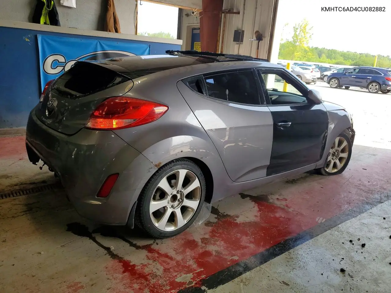 2012 Hyundai Veloster Base VIN: KMHTC6AD4CU082882 Lot: 95588205