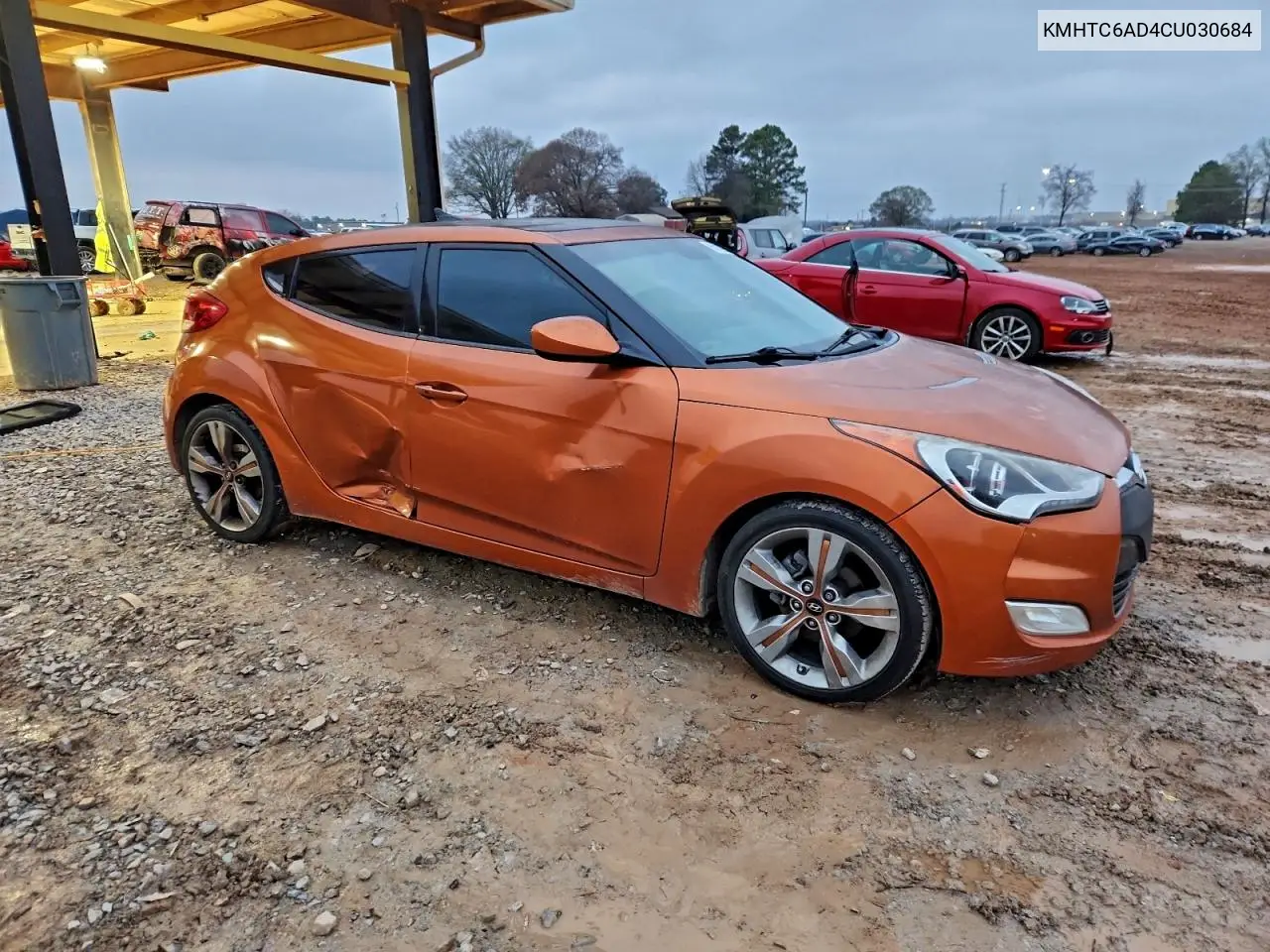 KMHTC6AD4CU030684 2012 Hyundai Veloster